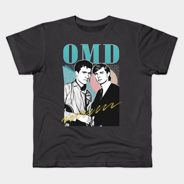 OMD \ Original Retro Tribute Design Kids T-Shirt by DankFutura